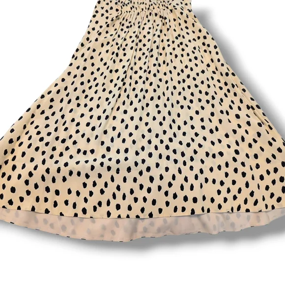 Kate Spade Leopard Dot Tie Back Dress "Take A Walk On The Wild Side", Size 4 - Picture 15 of 15